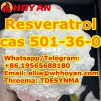 top manufacturer resveratrol cas 501-36-0 new +86 19565688180